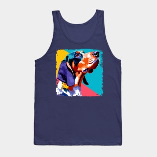 Bluetick Coonhound Pop Art - Dog Lover Gifts Tank Top